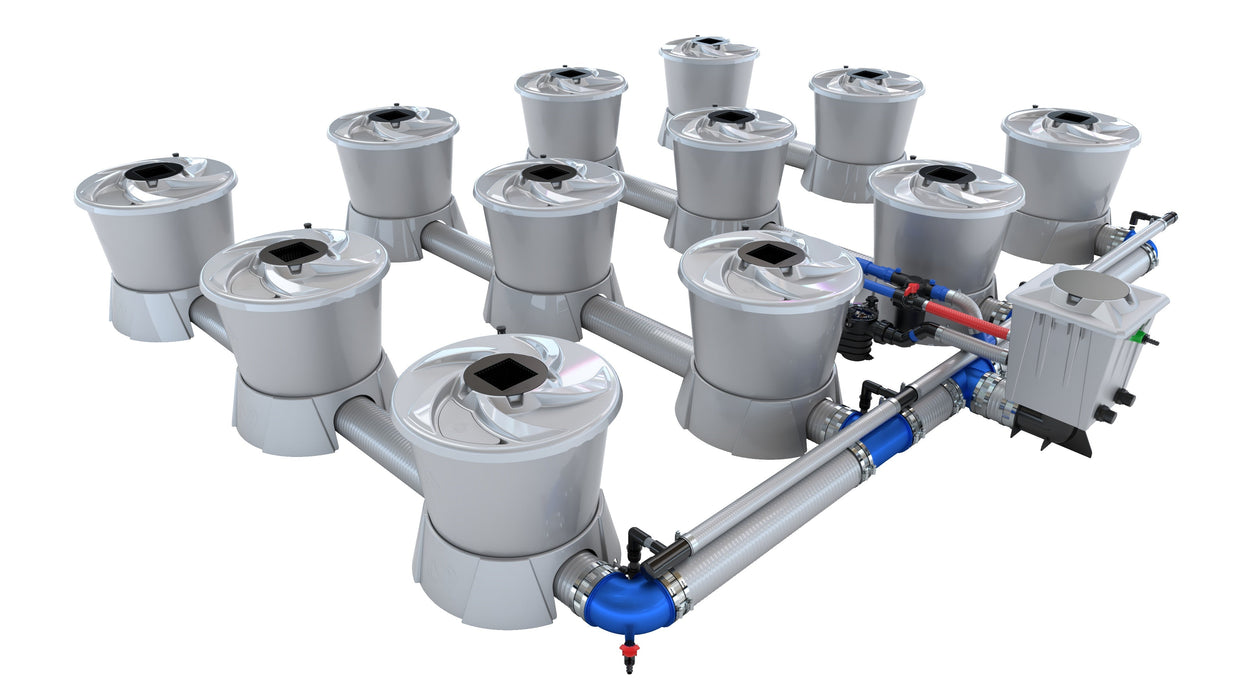 Alien North America V-System 12 Pot 4 Row Kit BD100-0412