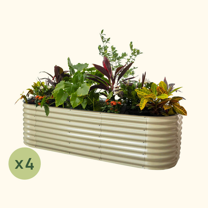 Vego Garden 4-Pack 26" Modular Raised Garden Bed Kit VG-3001