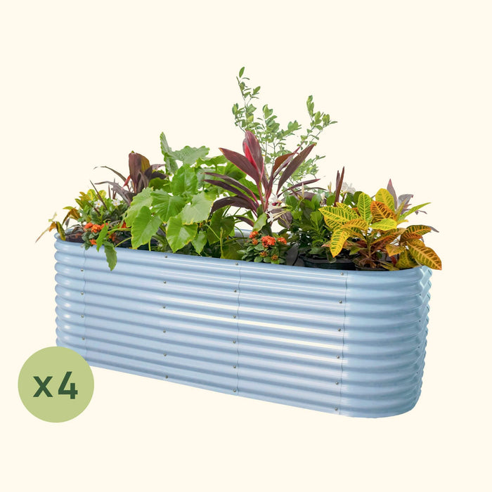 Vego Garden 4-Pack 32" Extra Tall Modular Raised Garden Bed Kit VG-2001
