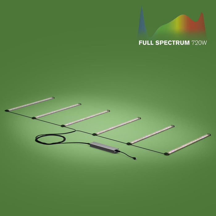 FloraFlex 6 Bar - 720W Full Spectrum Under Canopy 4x8 - 4x12 6021