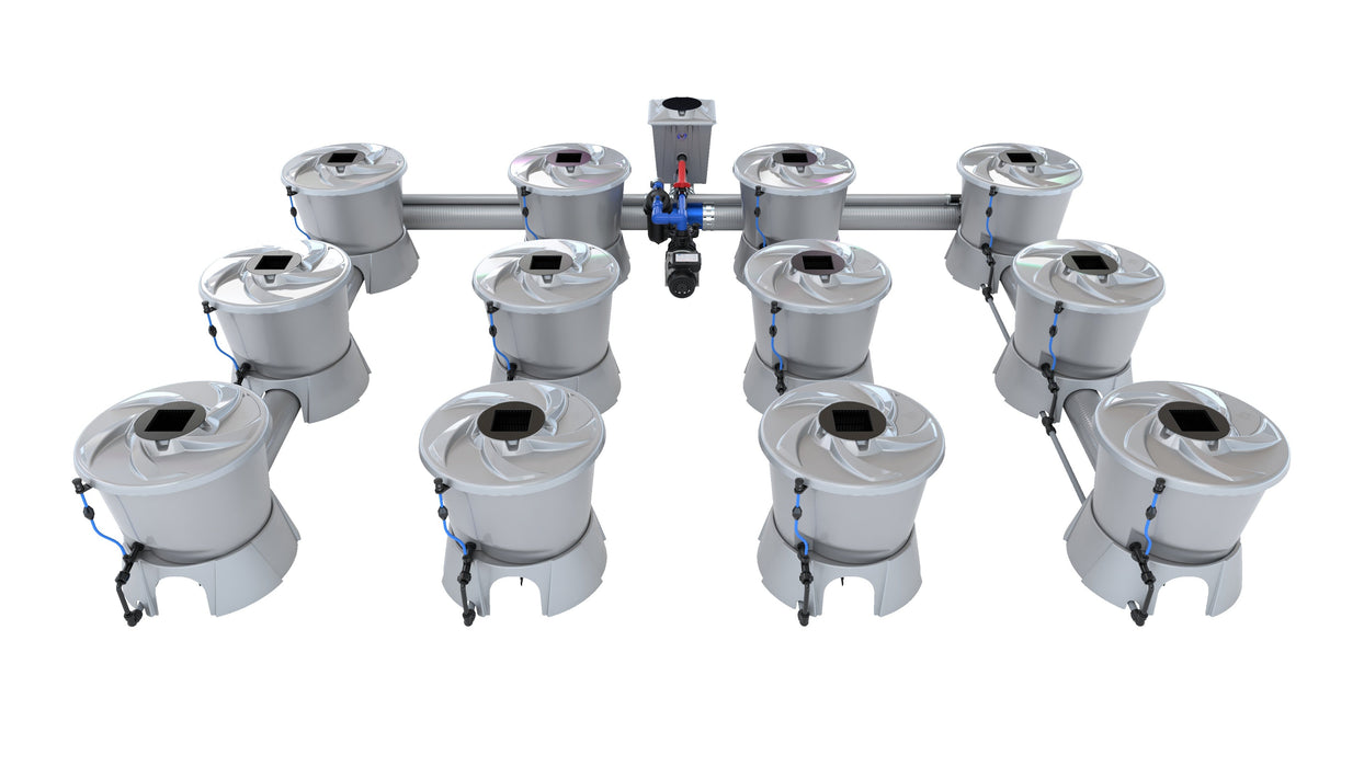 Alien North America V-System 12 Pot 4 Row Kit BD100-0412