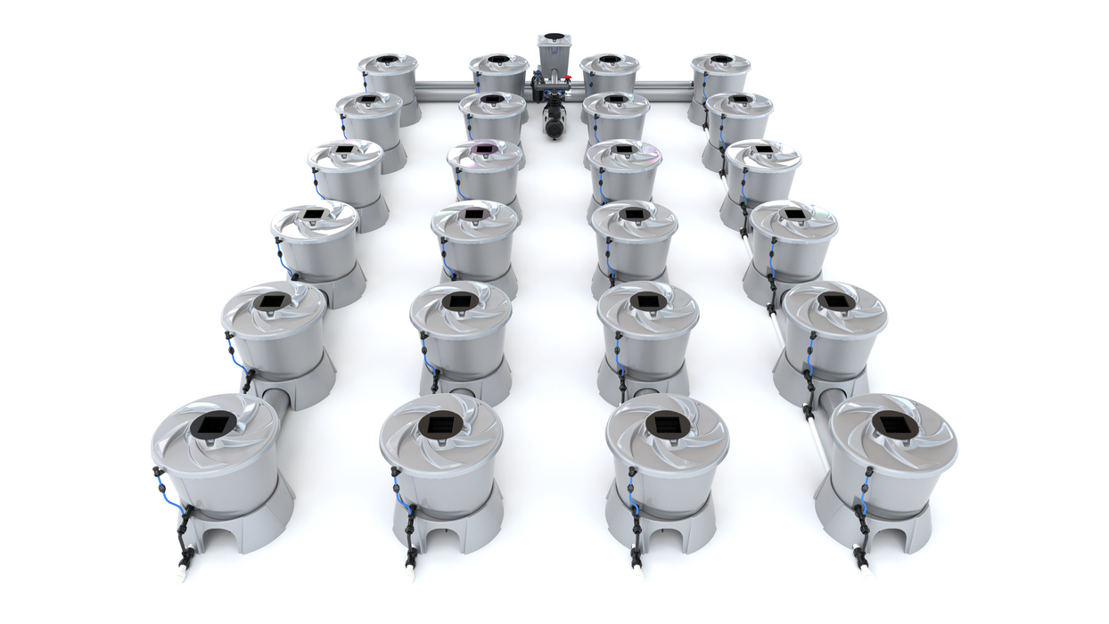 Alien North America V-System 24 Pot 4 Row Kit BD100-0424