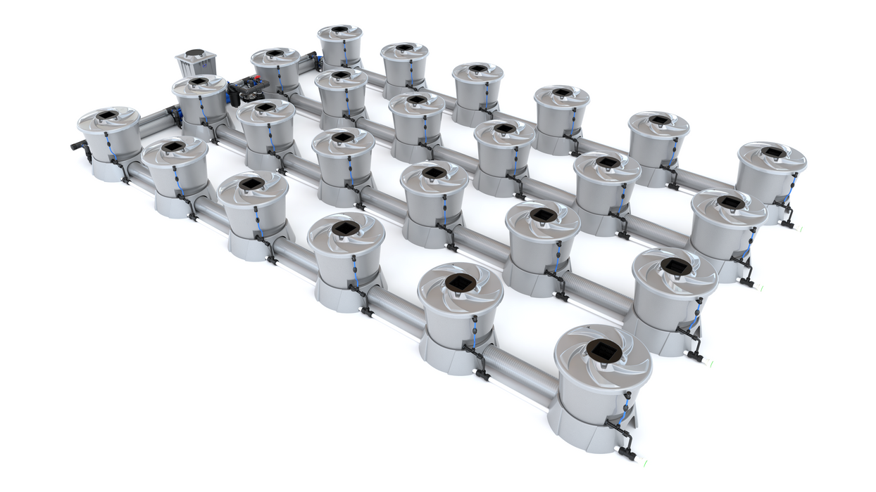 Alien North America V-System 24 Pot 4 Row Kit BD100-0424