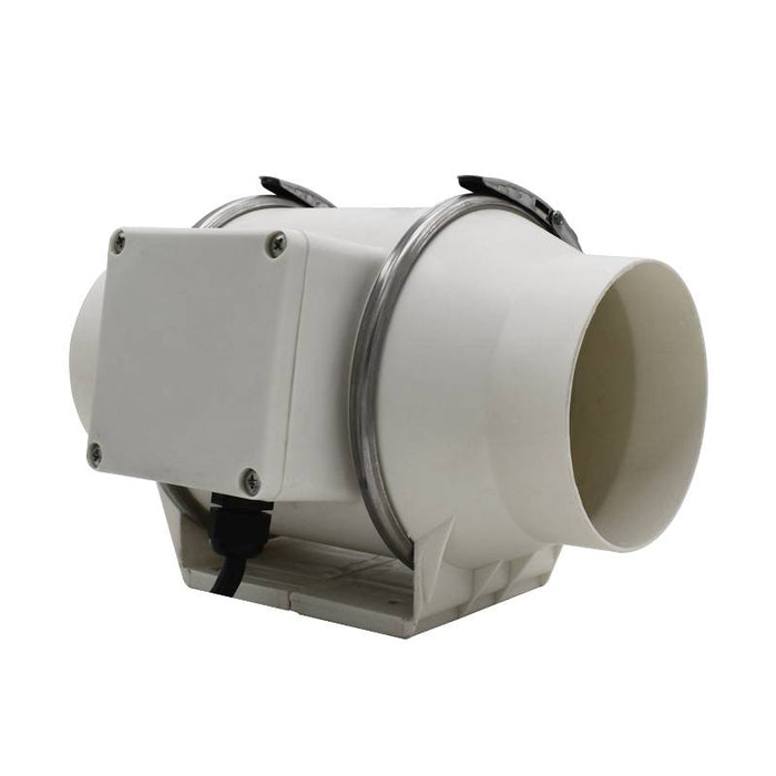 BAVA Variable Speed Controller 4 Inch EC Motor Inline Duct Fan 212 CFM Ventilation Exhaust Fan for Grow Indoor Plant Tent