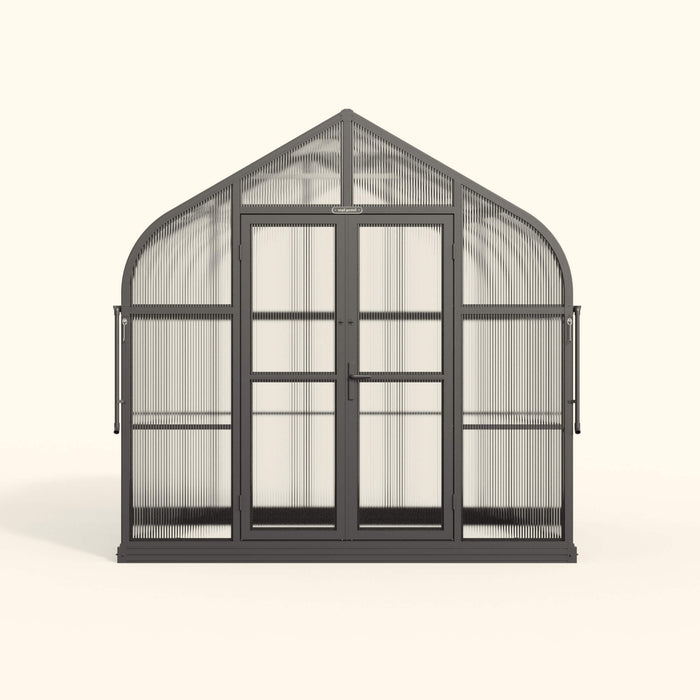 Vego Garden Pacific Greenhouse - 8.5ft Wide VGH0808PCBK