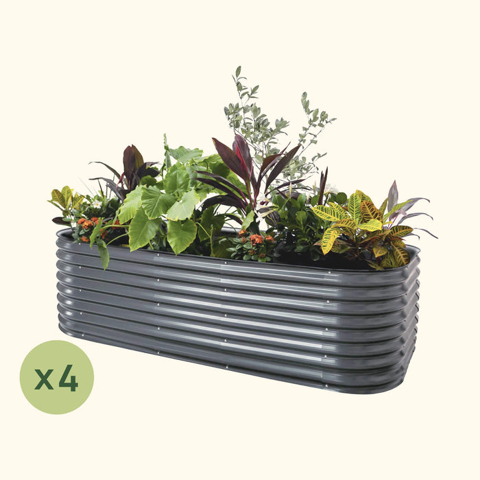 Vego Garden 4-Pack 26" Modular Raised Garden Bed Kit VG-3001