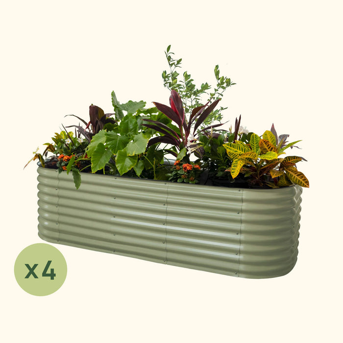 Vego Garden 4-Pack 26" Modular Raised Garden Bed Kit VG-3001