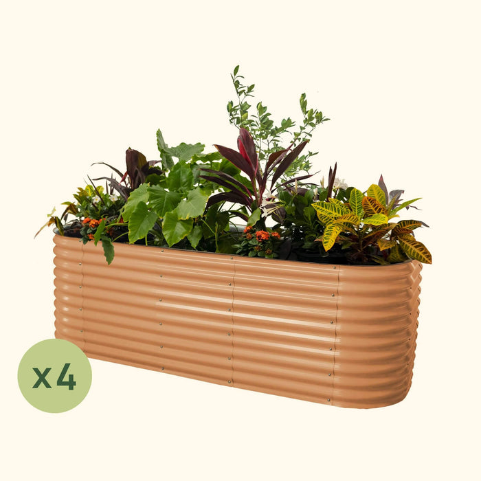 Vego Garden 4-Pack 32" Extra Tall Modular Raised Garden Bed Kit VG-2001