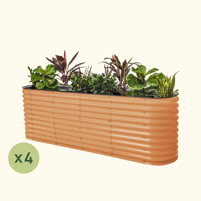 Vego Garden 4-Pack 32"Extra Tall Modular Raised Garden Bed Kit VG-1001