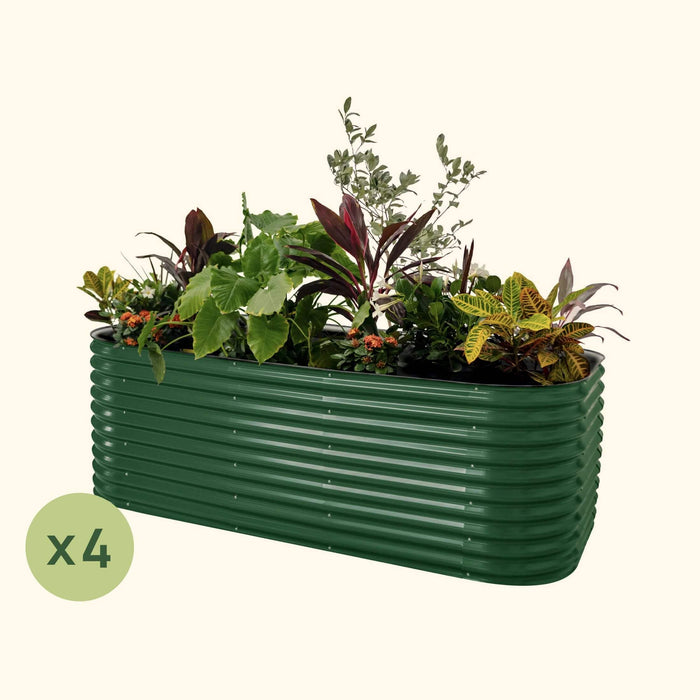 Vego Garden 4-Pack 32" Extra Tall Modular Raised Garden Bed Kit VG-2001