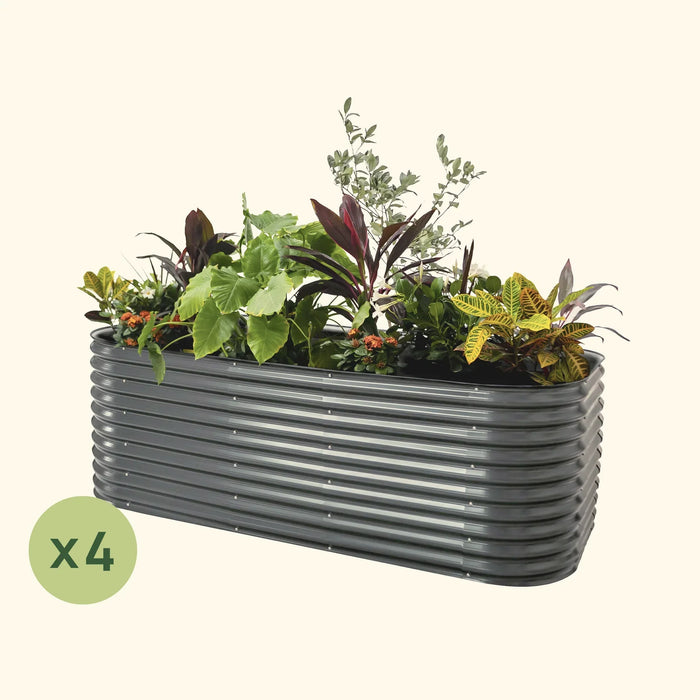 Vego Garden 4-Pack 32" Extra Tall Modular Raised Garden Bed Kit VG-2001