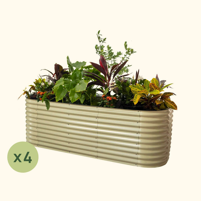 Vego Garden 4-Pack 32" Extra Tall Modular Raised Garden Bed Kit VG-2001