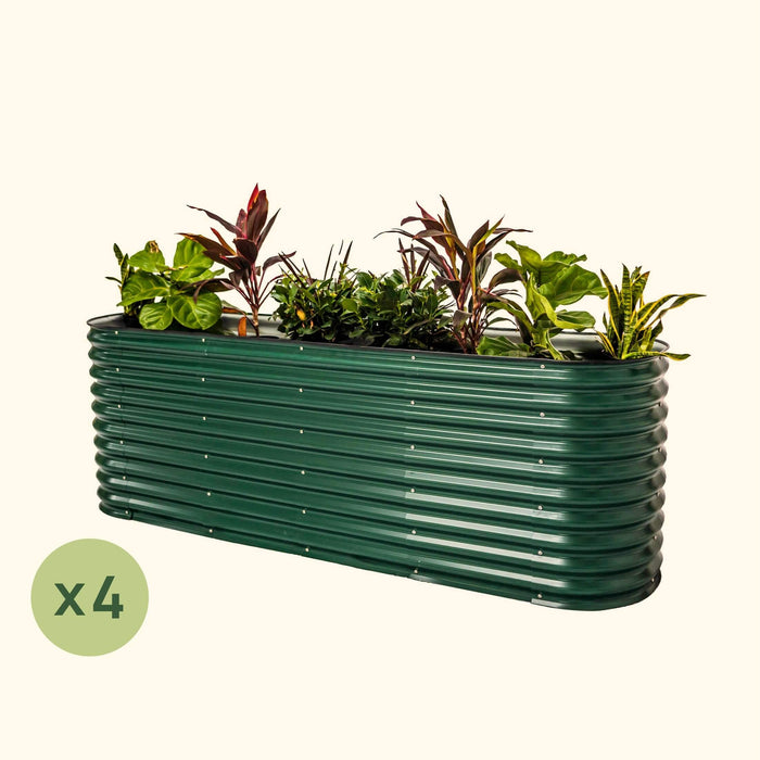Vego Garden 4-Pack 32"Extra Tall Modular Raised Garden Bed Kit VG-1001