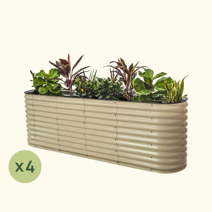 Vego Garden 4-Pack 32"Extra Tall Modular Raised Garden Bed Kit VG-1001